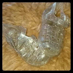 Baby Gap Jellie clear sparkle